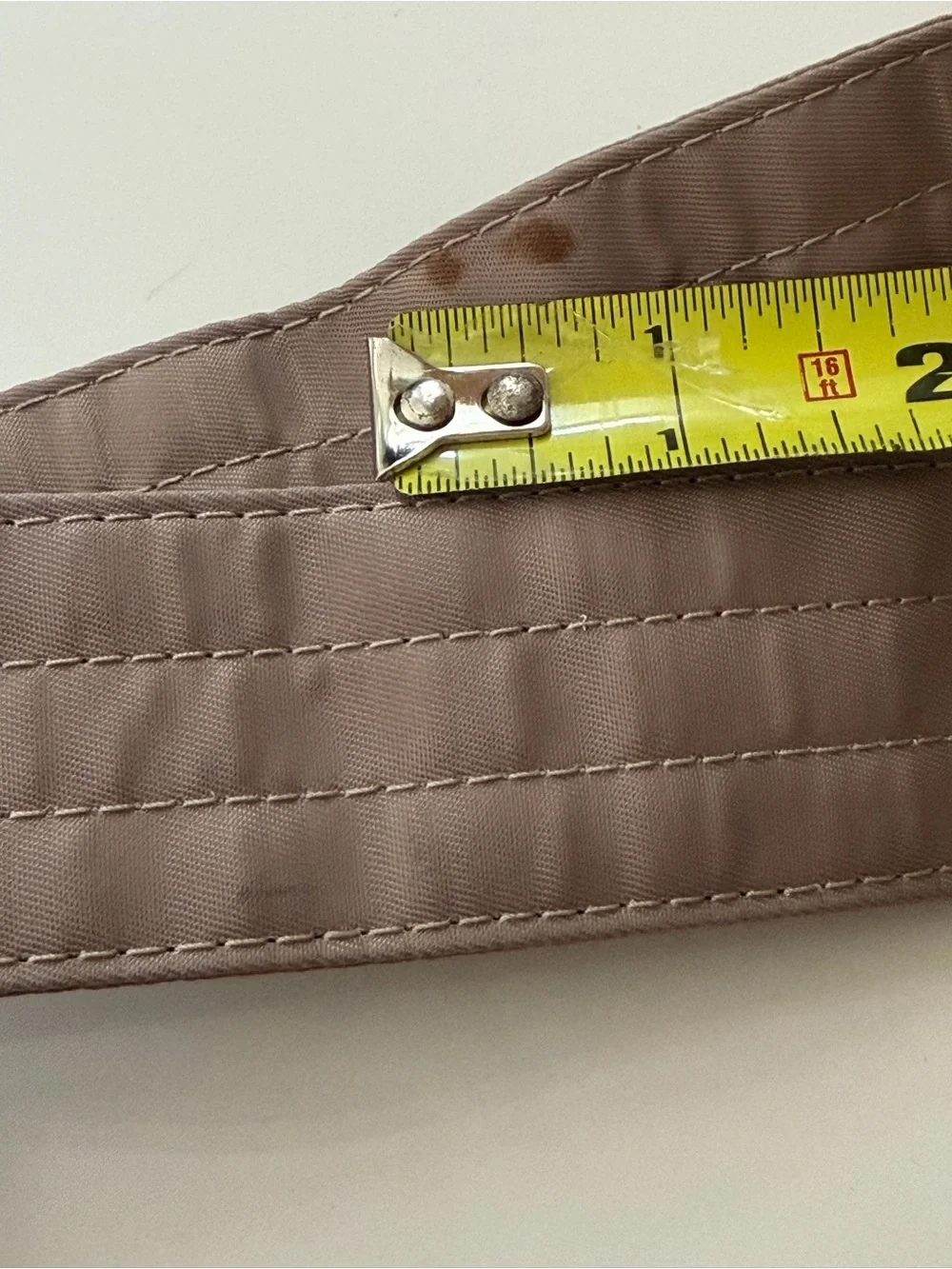 Lug Dory Mini Quilted Crossbody Bag Tote With Handles Taupe/Beige